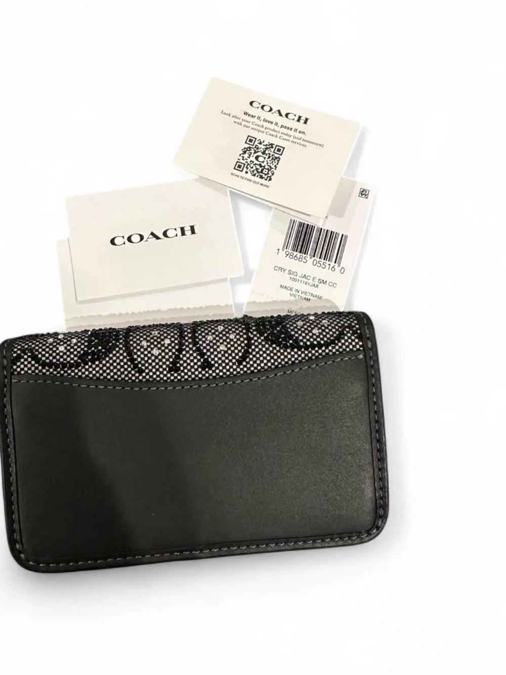 Coach wallet signature